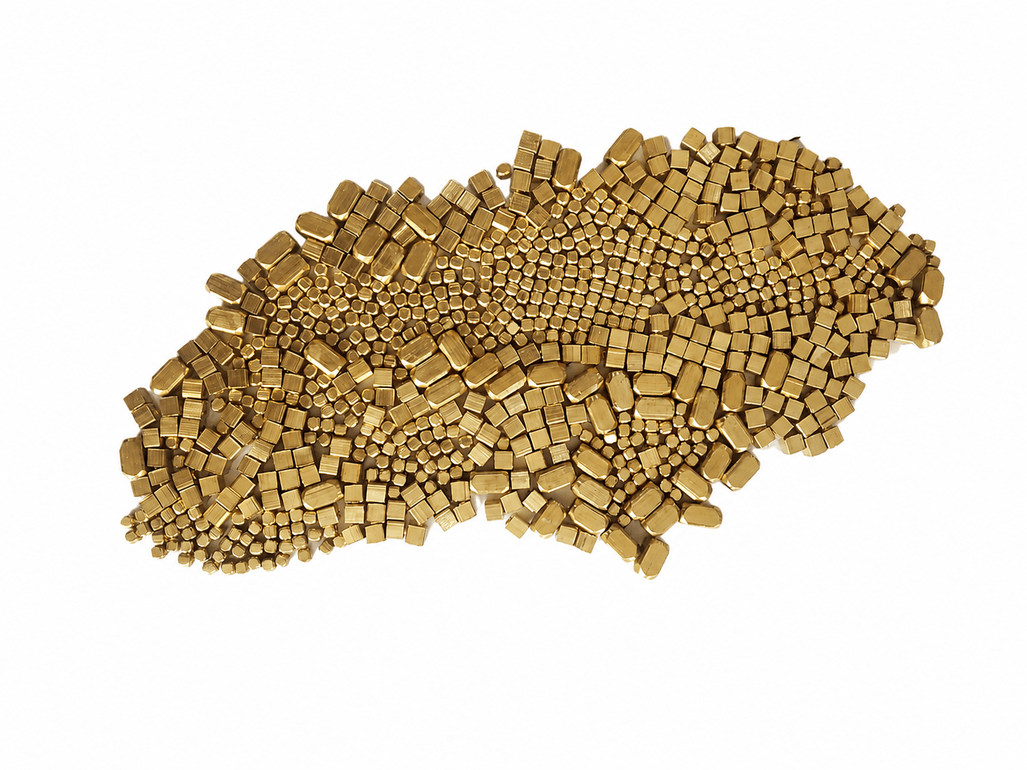 Granular Brass Bead Cluster