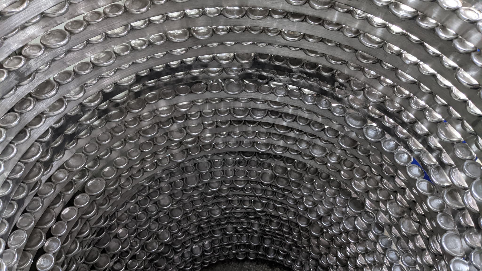 Hand-Formed Brass Dome Work
