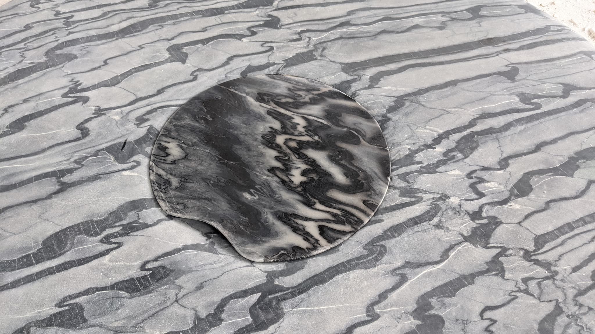 Inlaid Marble Mosaic Slab