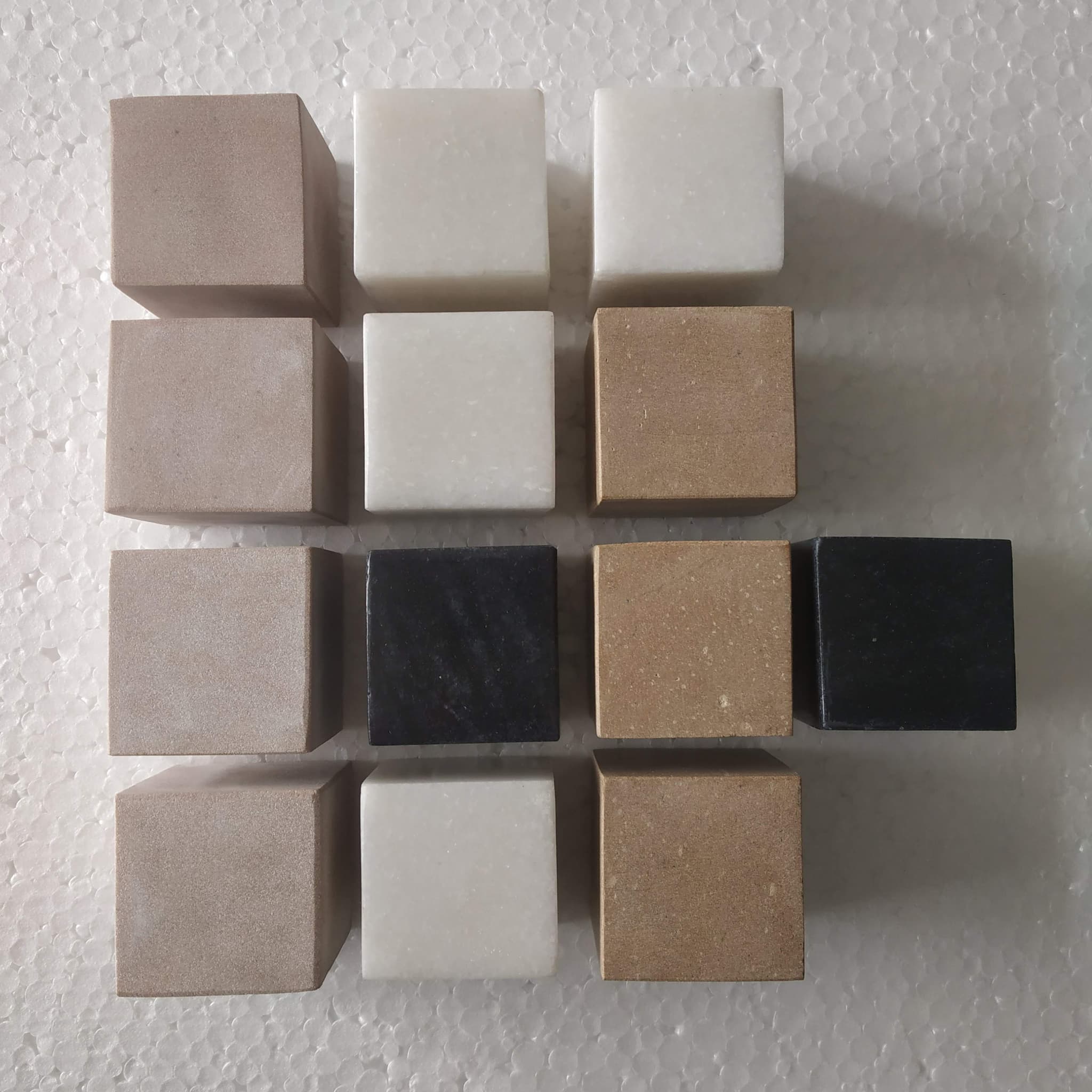 Sandstone Cube Grid Studies