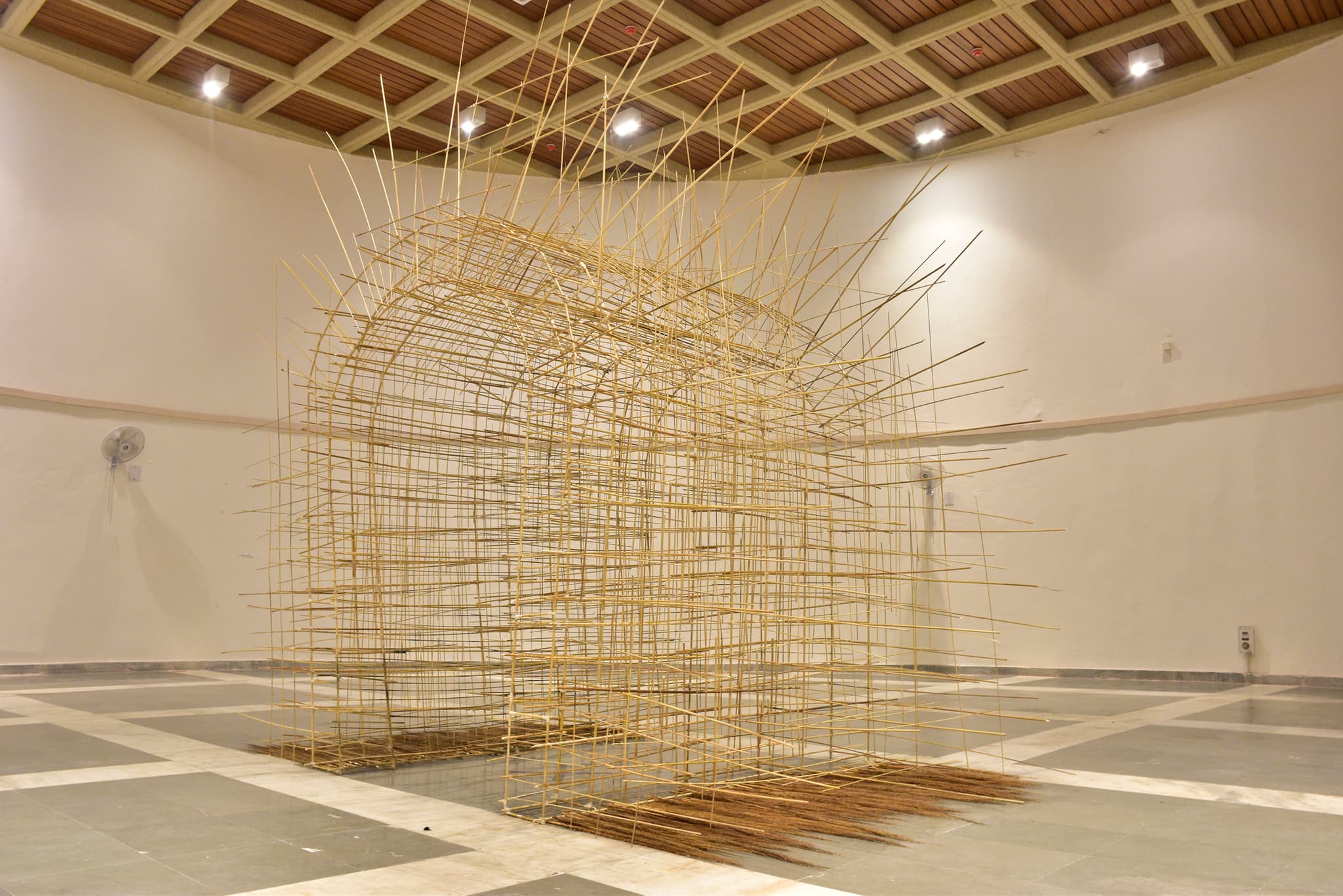 Archway Wire Sculpture Structure